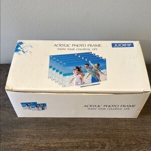 Juofip | Acrylic Photo Frame Set | 4x6